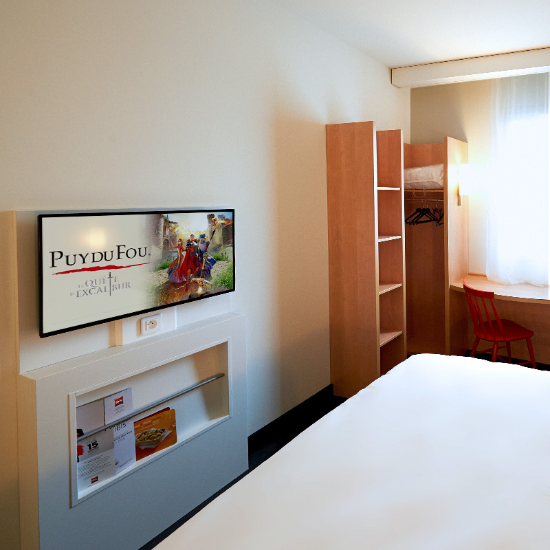 Chambre triple h&ocirc;tel Les Herbiers