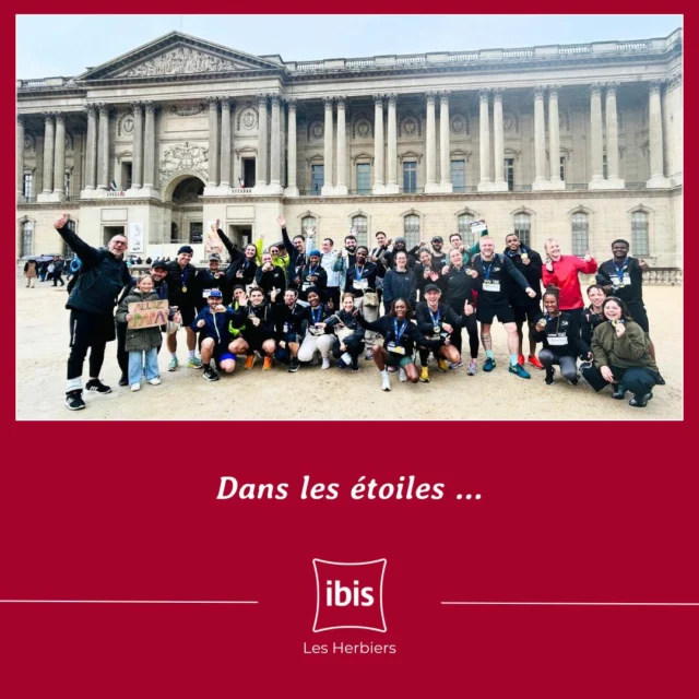 🏃‍♂️✨ **Retour sur les 10km des Étoiles !** 🌟 

Hier, notre hôtel a eu le plaisir de participer aux **10km des Étoiles**, une course dédiée aux hôteliers qui a rassemblé des collaborateurs motivés et passionnés pour un moment d’échange sportif et convivial ! 🎉 

👏 **Bravo à toutes et à tous** pour votre énergie, votre esprit d’équipe et votre enthousiasme. Ce fut une belle opportunité pour chacun de se dépasser tout en renforçant la **cohésion de nos équipes**. 💪 

Nous sommes fiers d’avoir partagé cette aventure avec d’autres professionnels du secteur, dans une ambiance sportive et bienveillante. 

Un grand merci à tous les participants et organisateurs pour cet événement mémorable. À l’année prochaine pour de nouveaux défis ensemble ! 🌟 

#10kmDesÉtoiles #EspritDÉquipe #SportEtConvivialité #Bravo #Cohésion
https://www.hotel-lesherbiers.com/
#hotelibislesherbiers #hotel #ibis #lesherbiers