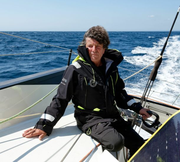 Jean Le Cam partenaire de l'hôtel