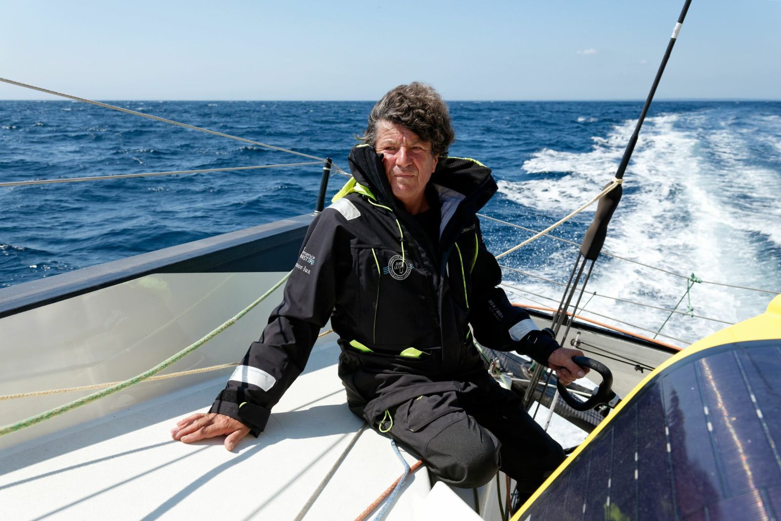 Jean Le Cam partenaire de l'h&ocirc;tel